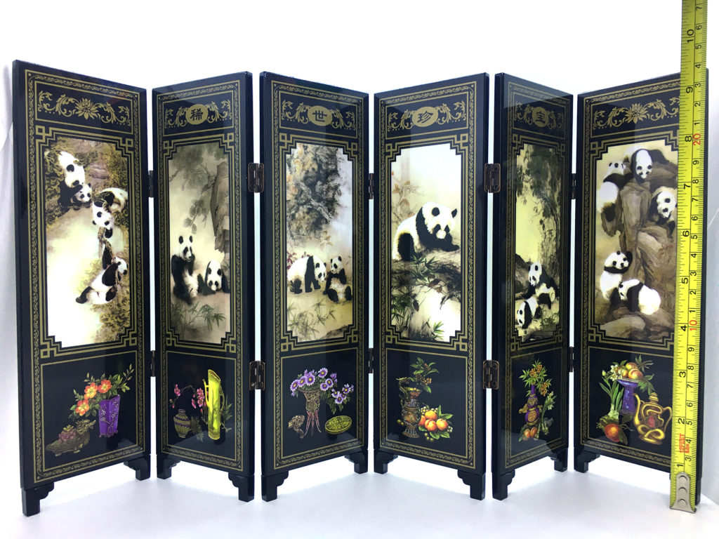 Handicrafted Mini Folding Screen Art Prints Singapore